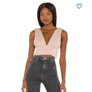 superdown Victoria Ruched Top NWT